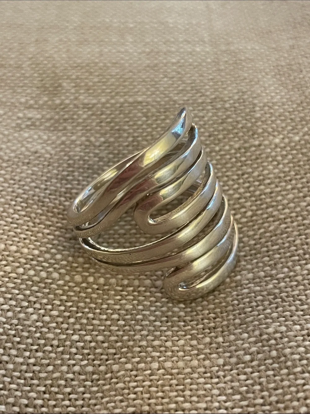 Sterling Silpada Modern Maze Ring